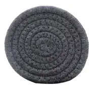 PrimeCart - Handmade Braided Fabric Drink Coaster - Super Absorbent