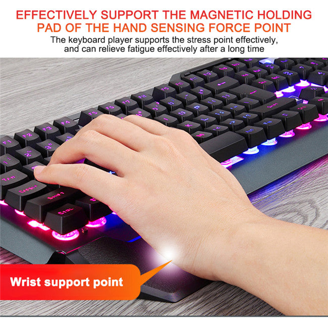 PrimeCart - Ergonomic Mechanical Keyboard with RGB Backlight