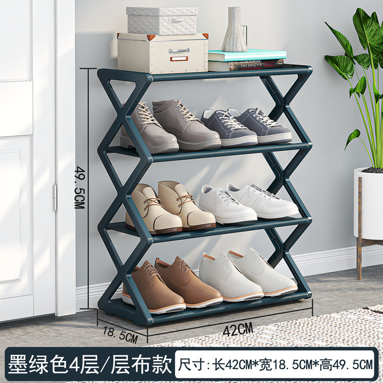 PrimeCart - X-Type Multi-Functional Shoe Rack With Two Layers