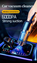 PrimeCart - Wireless Car Vacuum Cleaner with Powerful Suction