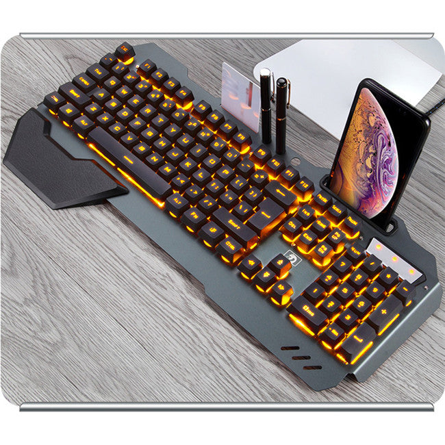 PrimeCart - Ergonomic Mechanical Keyboard with RGB Backlight
