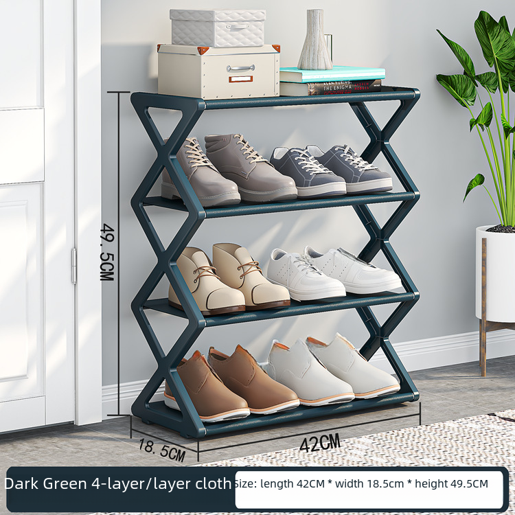 PrimeCart - X-Type Multi-Functional Shoe Rack With Two Layers