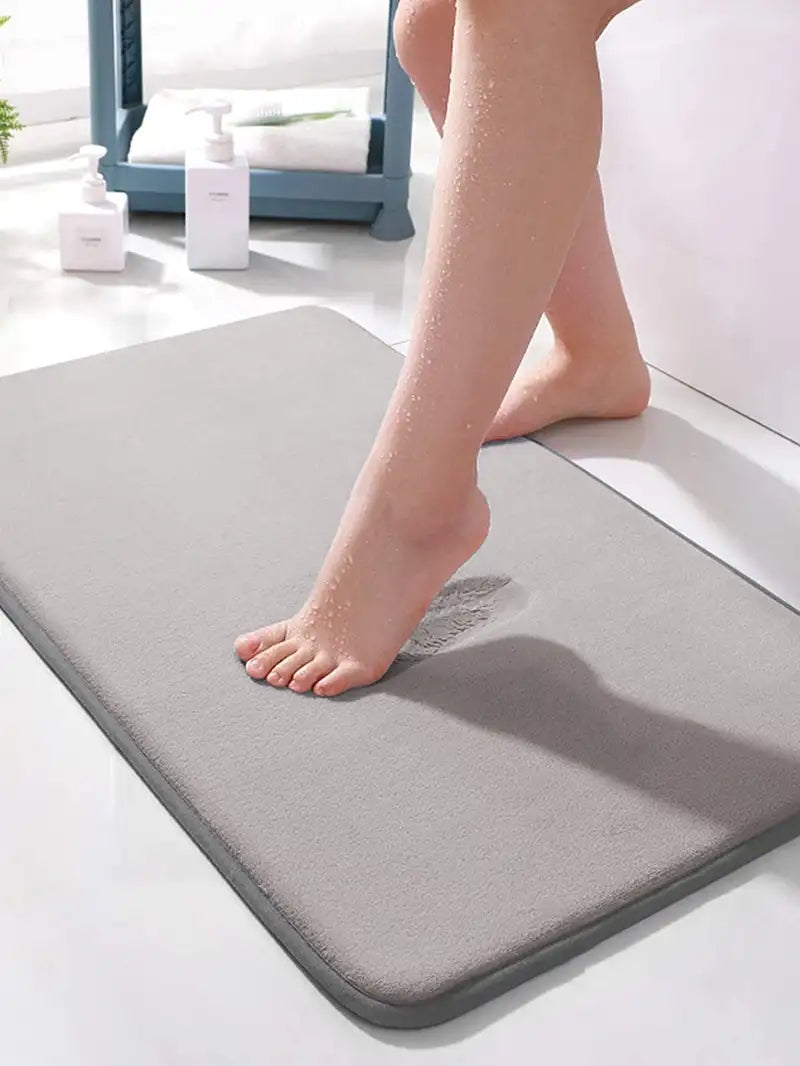 PrimeCart - Rectangular Sponge Bath Mat
