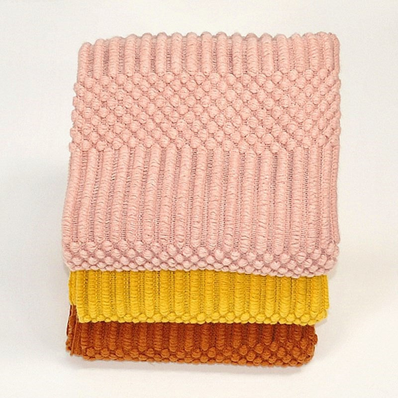 PrimeCart - Nordic Knit Blanket for Sofa and Bed Decor