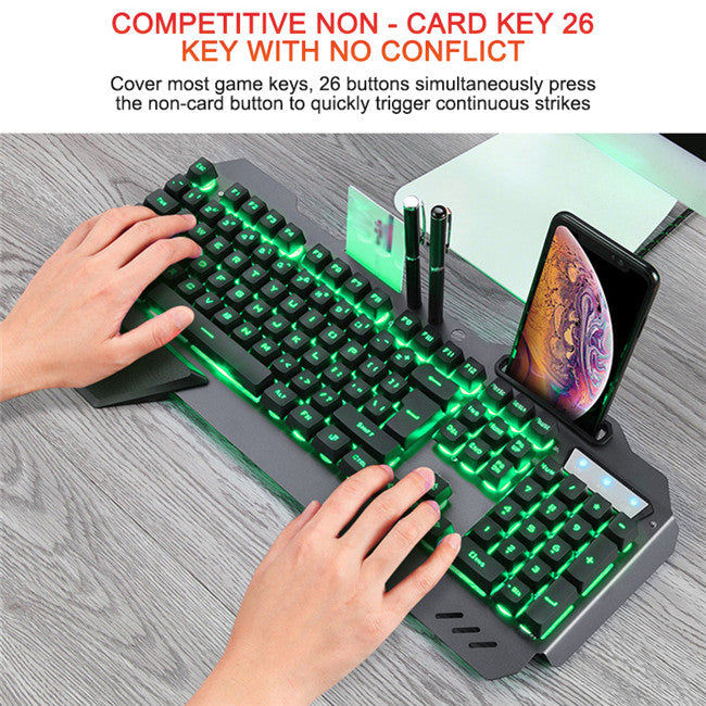 PrimeCart - Ergonomic Mechanical Keyboard with RGB Backlight